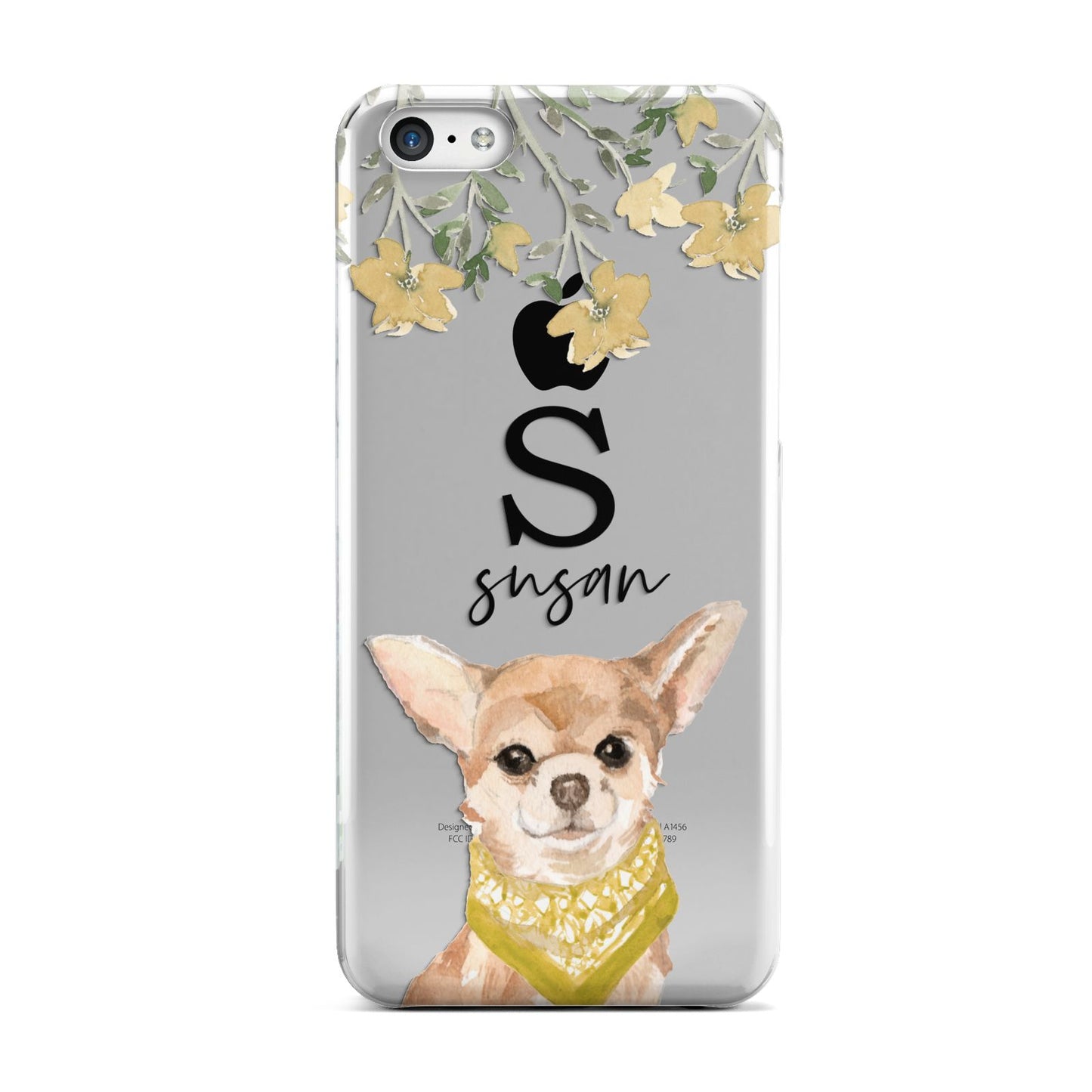 Personalised Chihuahua Dog Apple iPhone 5c Case