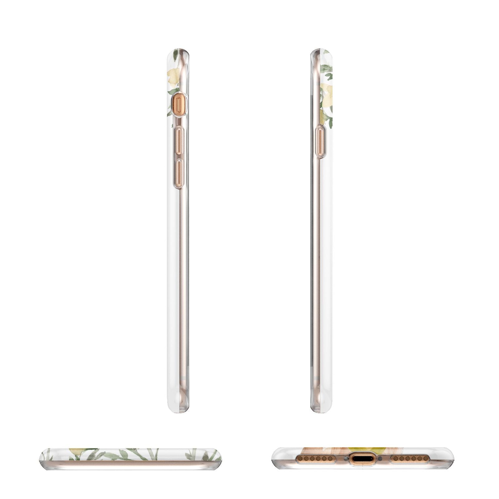 Personalised Chihuahua Dog Apple iPhone 7 8 3D Wrap Tough Case Alternative Image Angles