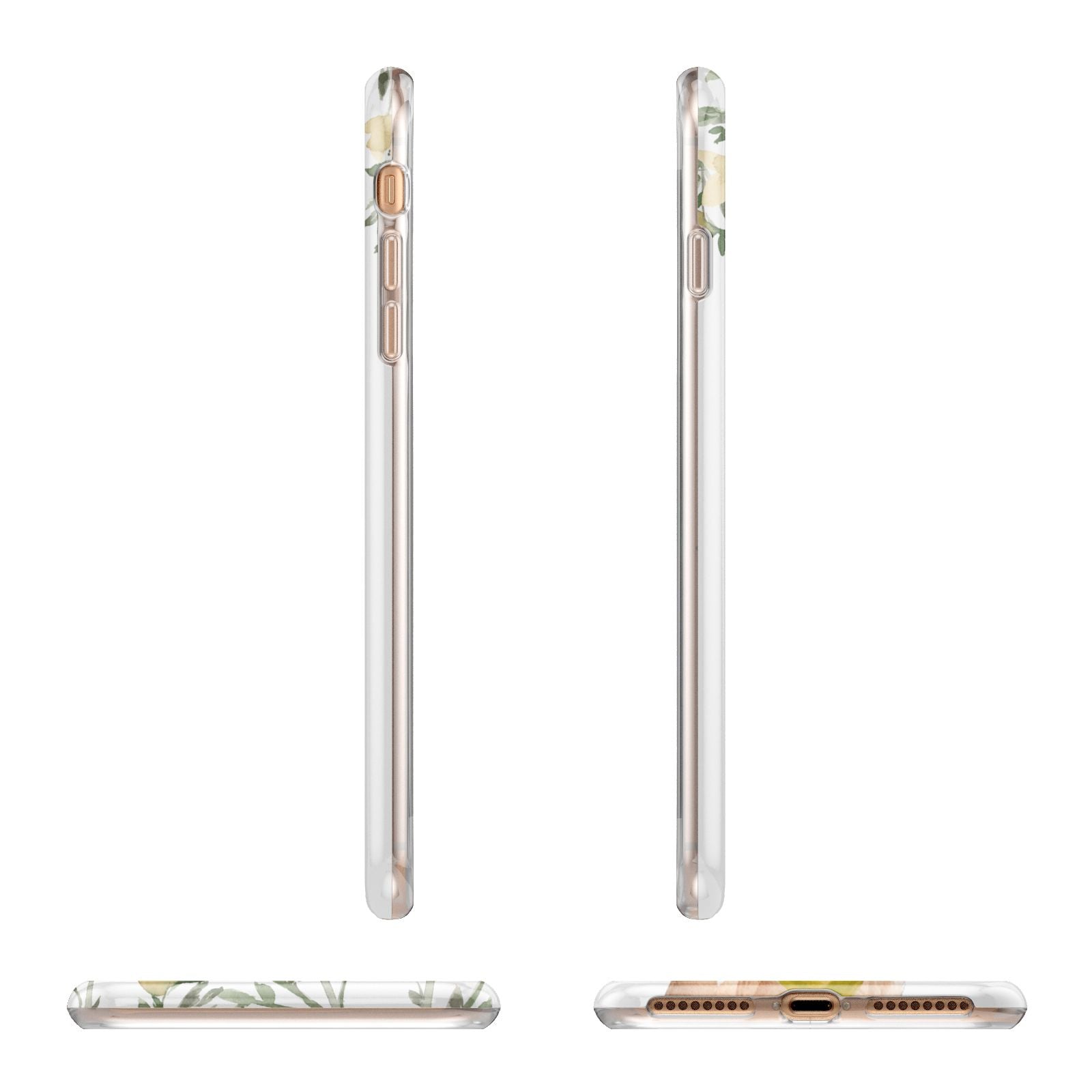 Personalised Chihuahua Dog Apple iPhone 7 8 Plus 3D Wrap Tough Case Alternative Image Angles