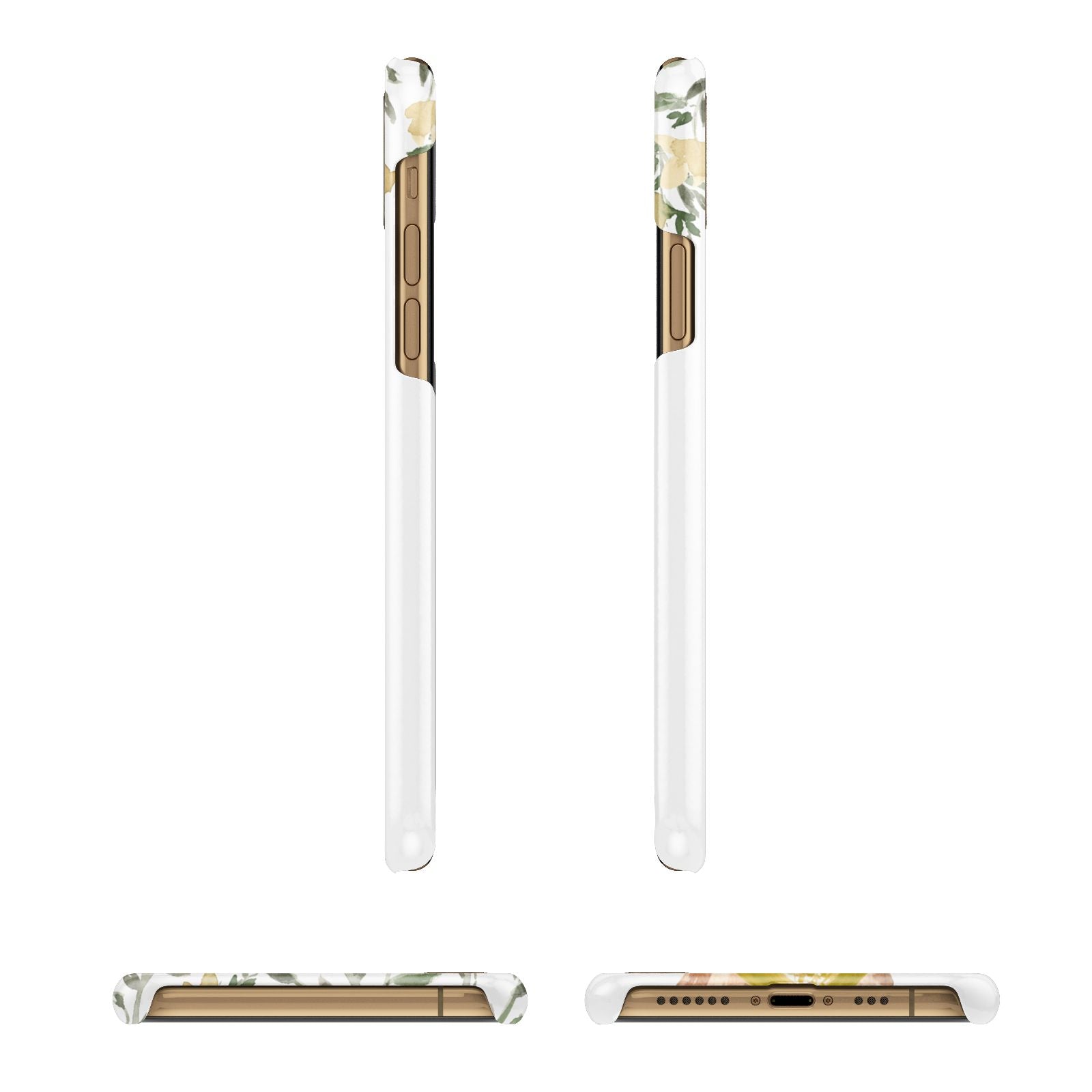 Personalised Chihuahua Dog iPhone 11 3D Snap Case Angle Images