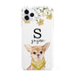 Personalised Chihuahua Dog iPhone 11 Pro Max 3D Tough Case