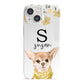 Personalised Chihuahua Dog iPhone 13 Mini Full Wrap 3D Snap Case