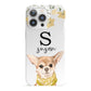 Personalised Chihuahua Dog iPhone 13 Pro Full Wrap 3D Snap Case