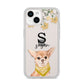 Personalised Chihuahua Dog iPhone 14 Clear Tough Case Starlight