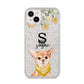 Personalised Chihuahua Dog iPhone 14 Plus Glitter Tough Case Starlight