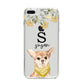 Personalised Chihuahua Dog iPhone 8 Plus Bumper Case on Silver iPhone
