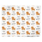 Personalised Children s Birthday Lion Personalised Wrapping Paper Alternative