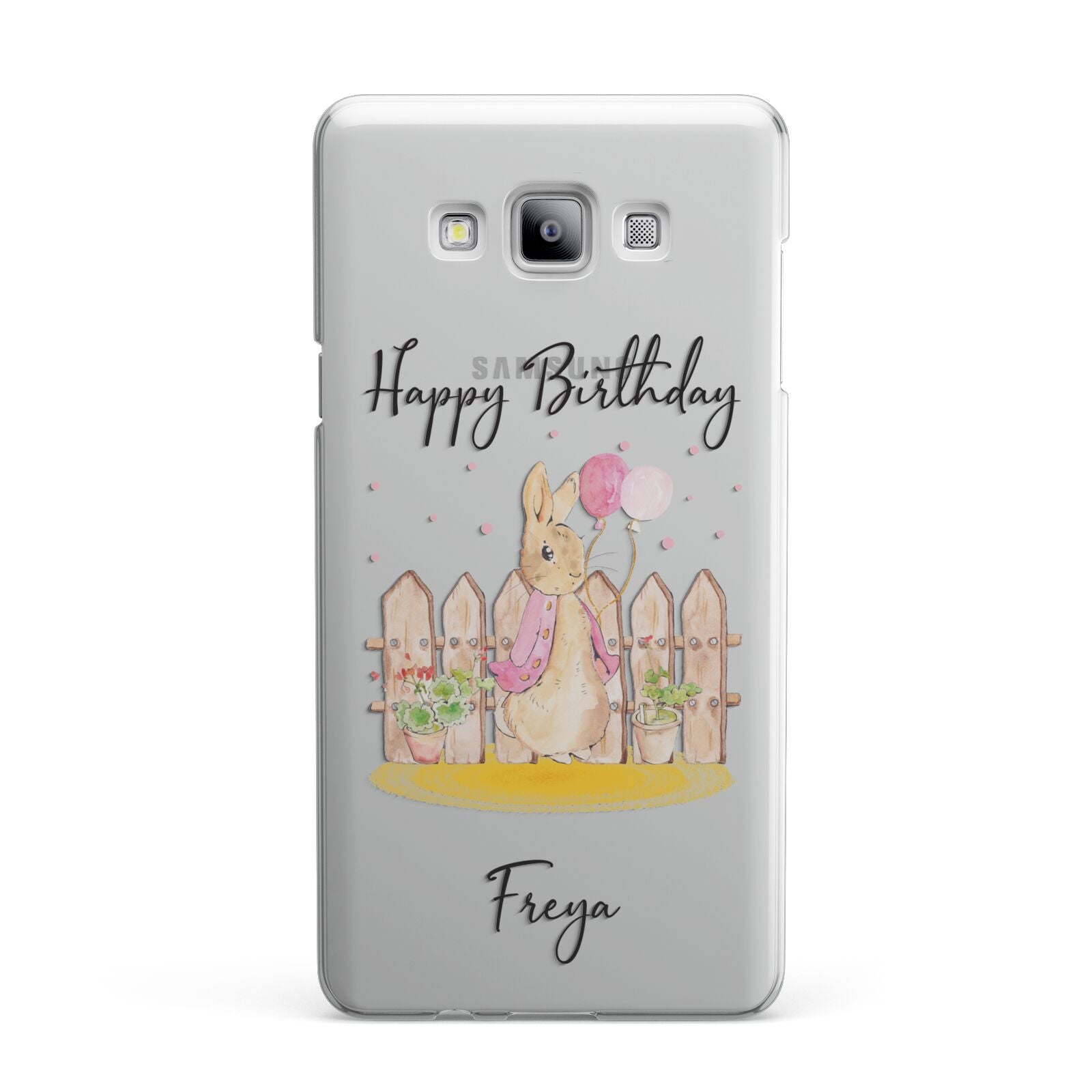 Personalised Children s Birthday Rabbit Samsung Galaxy A7 2015 Case