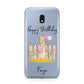 Personalised Children s Birthday Rabbit Samsung Galaxy J3 2017 Case