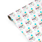 Personalised Children s Birthday with Name Personalised Gift Wrap
