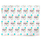 Personalised Children s Birthday with Name Personalised Wrapping Paper Alternative
