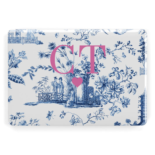 Personalised Chinoiserie Initials Apple MacBook Case