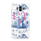 Personalised Chinoiserie Initials Huawei Mate 10 Protective Phone Case