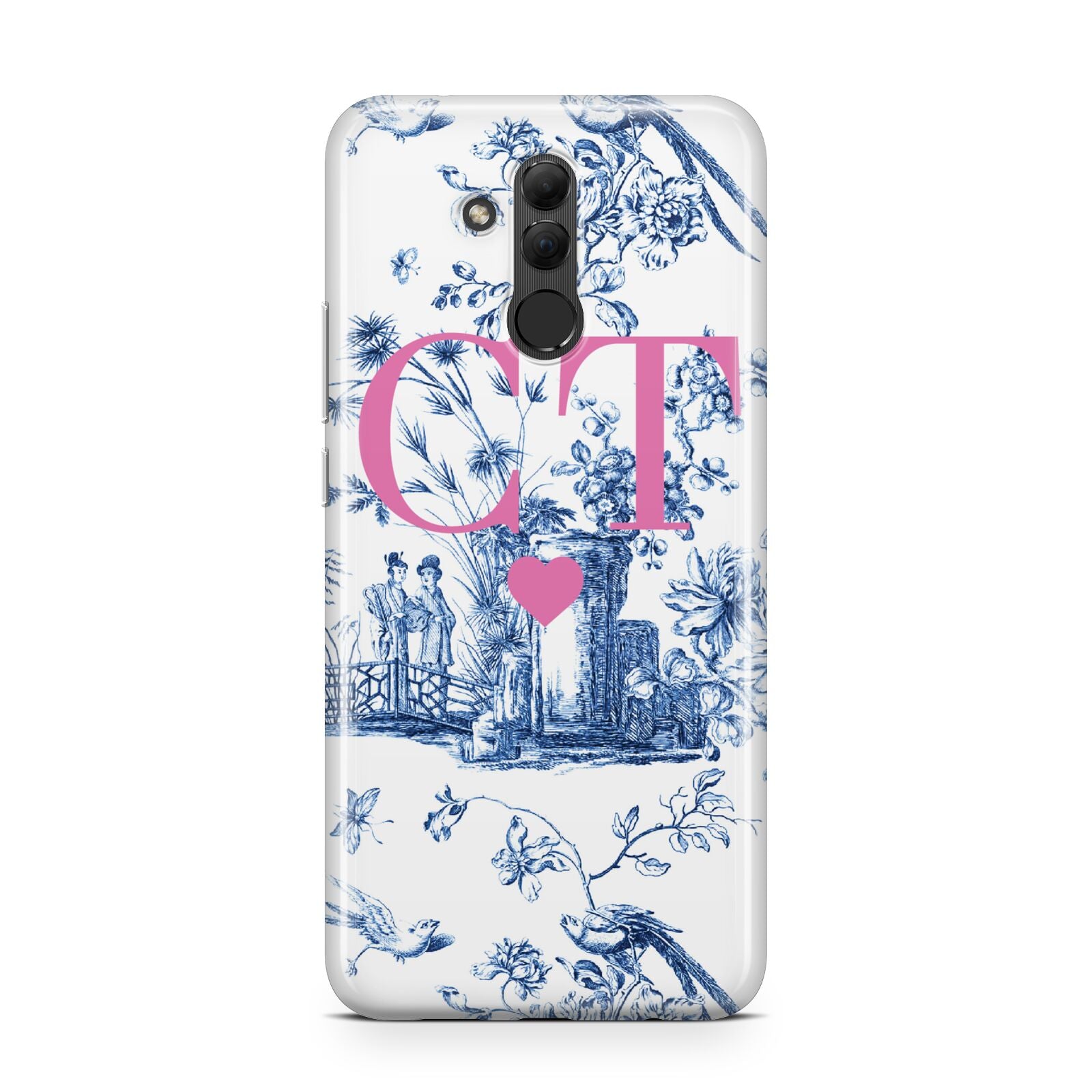 Personalised Chinoiserie Initials Huawei Mate 20 Lite