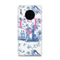 Personalised Chinoiserie Initials Huawei Mate 30