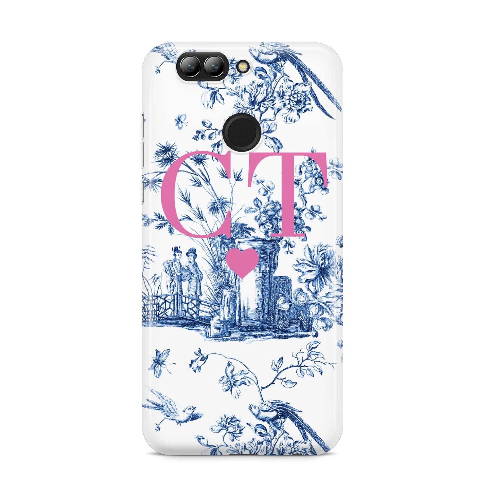 Personalised Chinoiserie Initials Huawei Nova 2s Phone Case