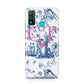 Personalised Chinoiserie Initials Huawei P Smart 2020