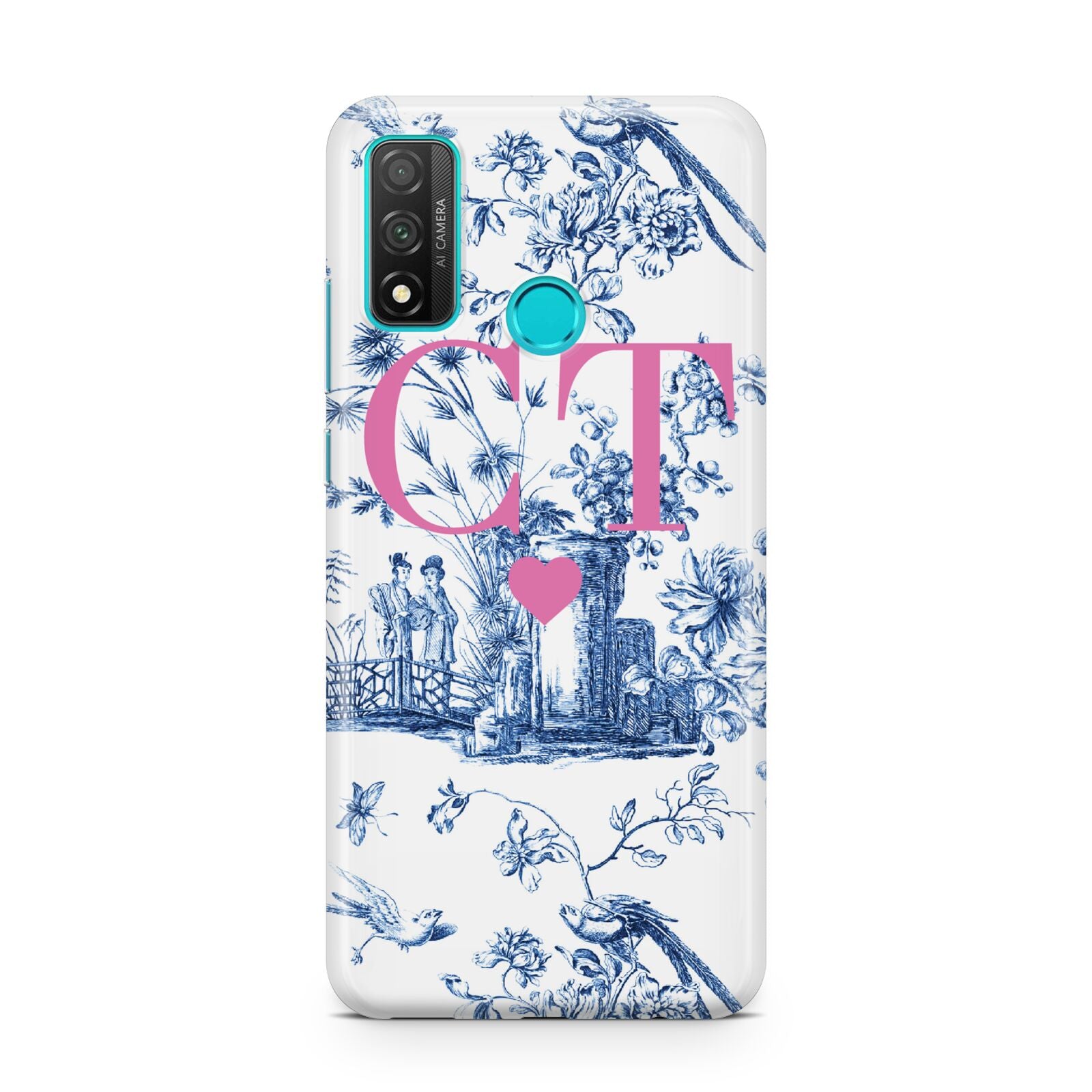 Personalised Chinoiserie Initials Huawei P Smart 2020