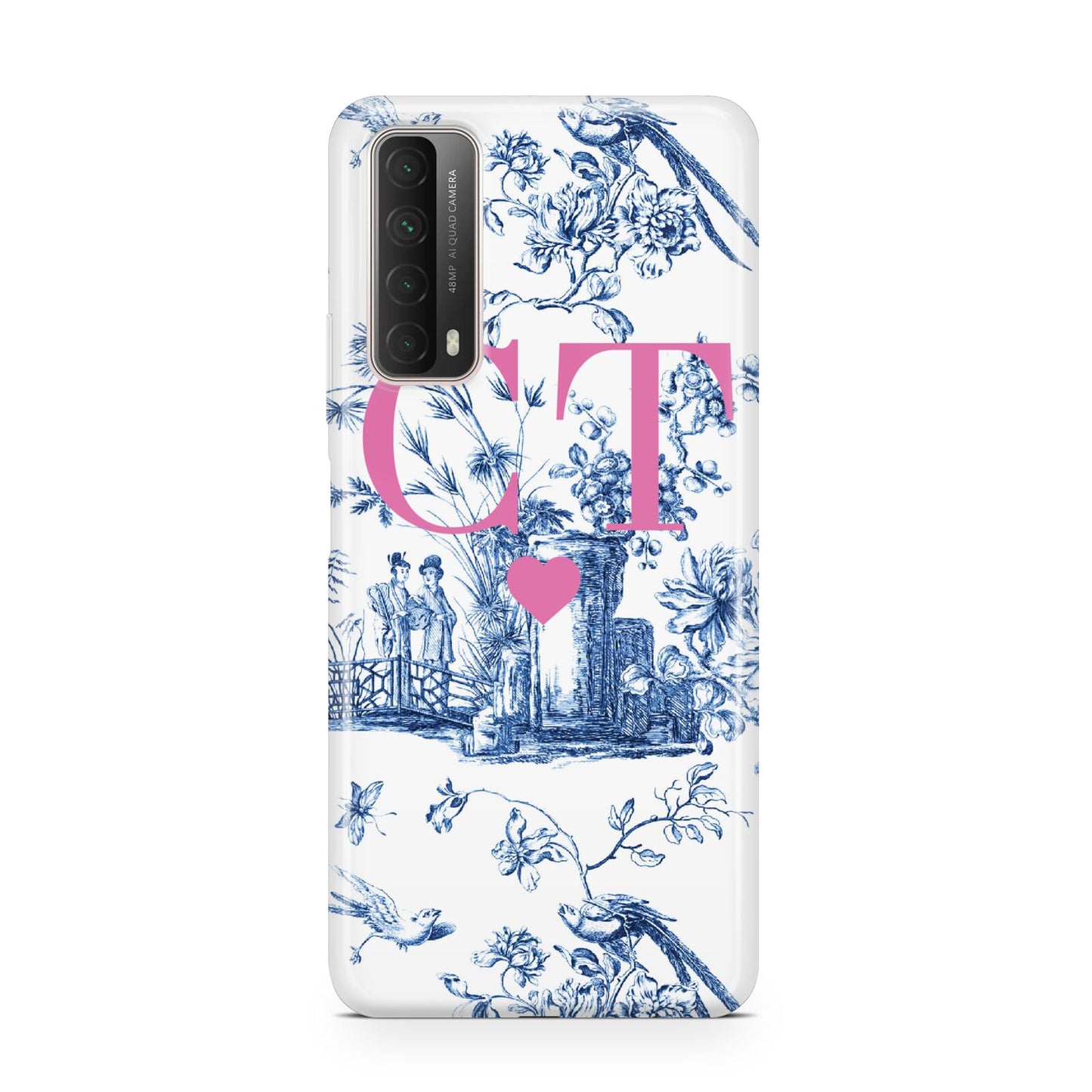 Personalised Chinoiserie Initials Huawei P Smart 2021