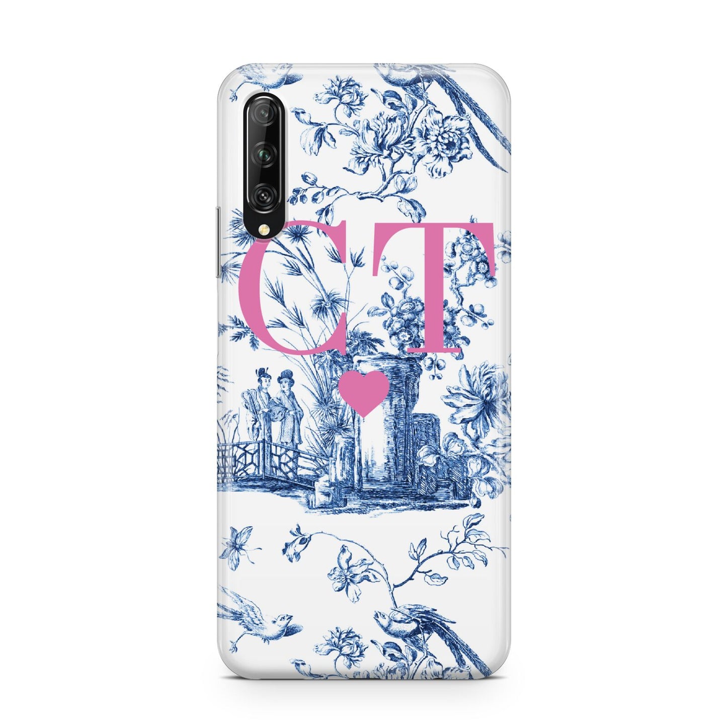 Personalised Chinoiserie Initials Huawei P Smart Pro 2019