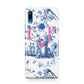 Personalised Chinoiserie Initials Huawei P Smart Z