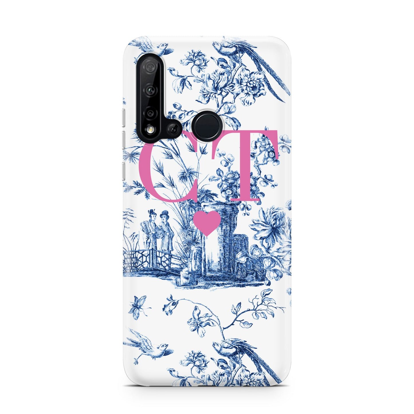Personalised Chinoiserie Initials Huawei P20 Lite 5G Phone Case