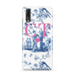 Personalised Chinoiserie Initials Huawei P20 Phone Case