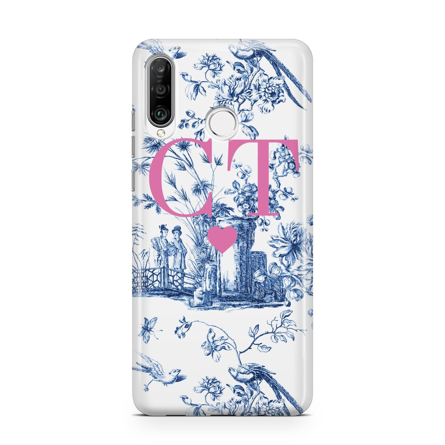Personalised Chinoiserie Initials Huawei P30 Lite Phone Case