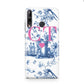 Personalised Chinoiserie Initials Huawei P40 Lite E Phone Case