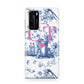 Personalised Chinoiserie Initials Huawei P40 Phone Case