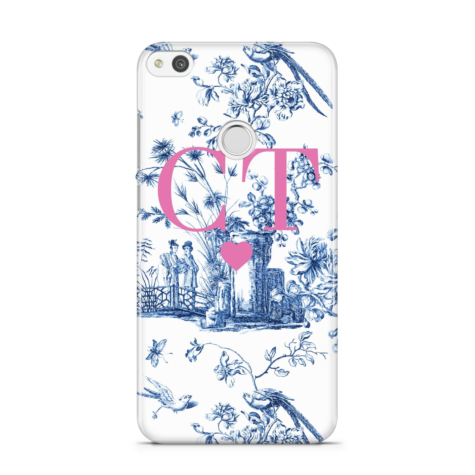 Personalised Chinoiserie Initials Huawei P8 Lite Case