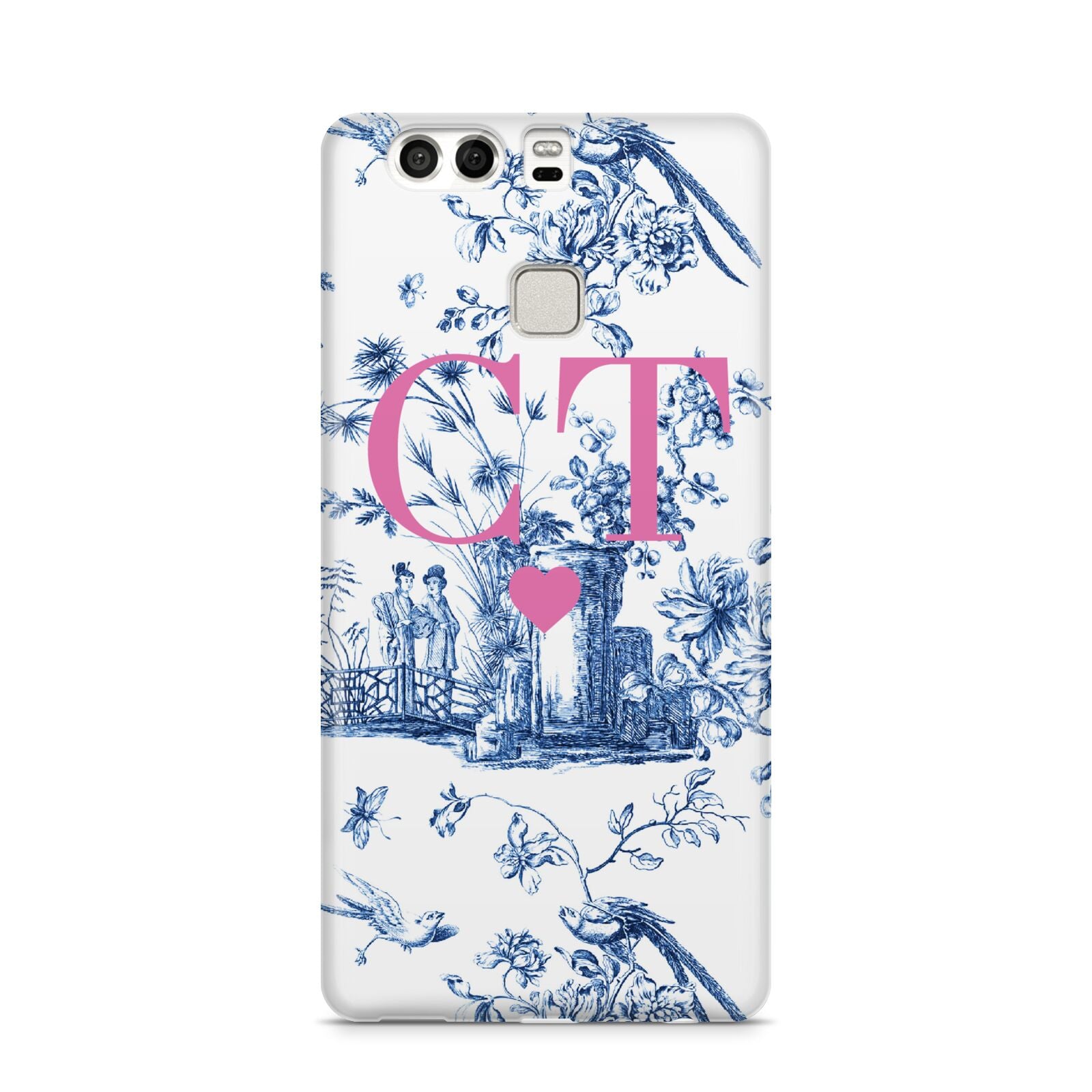 Personalised Chinoiserie Initials Huawei P9 Case