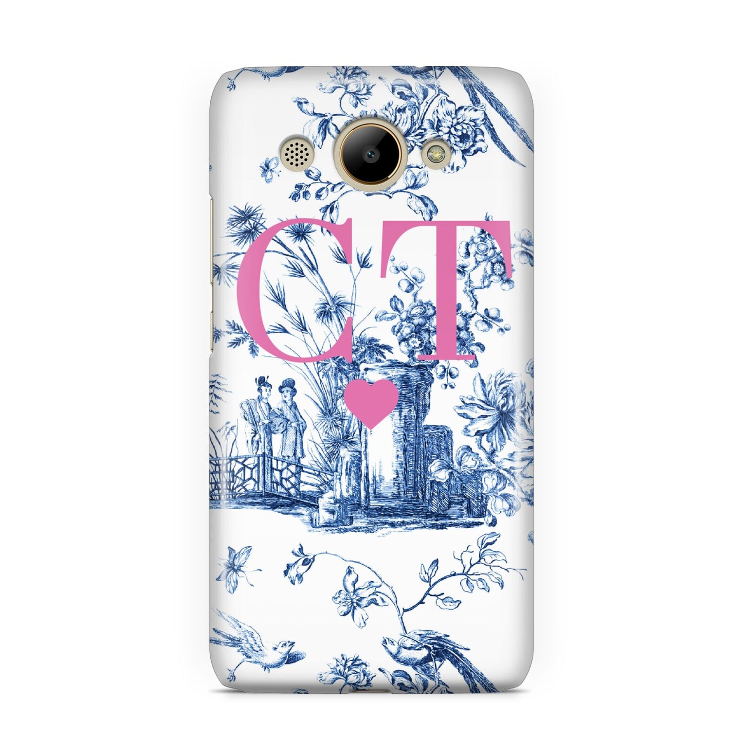 Personalised Chinoiserie Initials Huawei Y3 2017