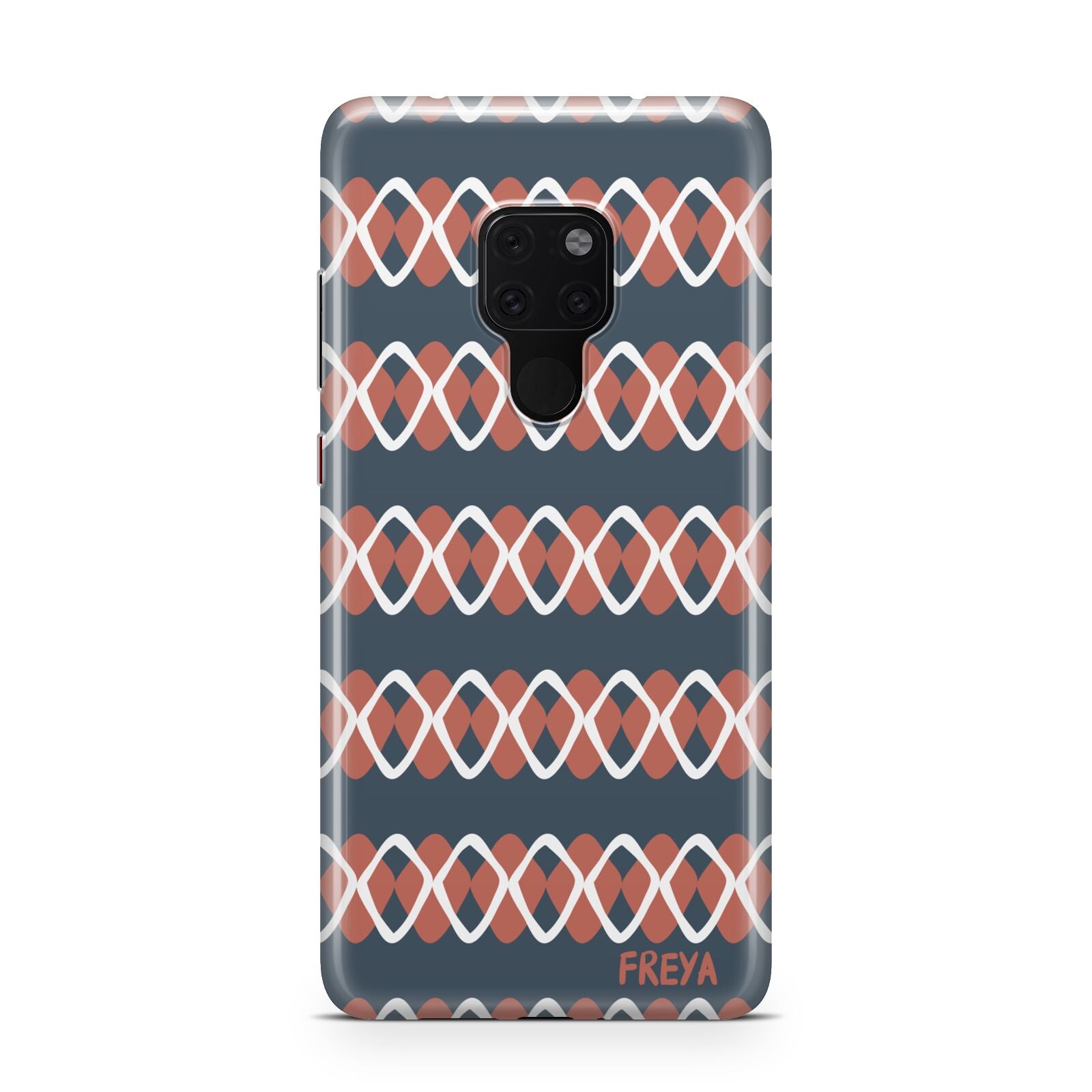 Personalised Christmas Abstract Pattern Huawei Mate 20 Phone Case