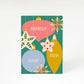 Personalised Christmas Bauble A5 Greetings Card