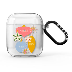 Personalised Christmas Bauble AirPods Case