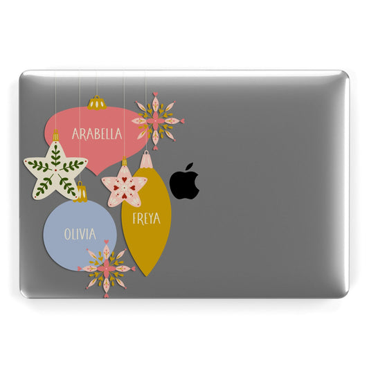 Personalised Christmas Bauble Apple MacBook Case