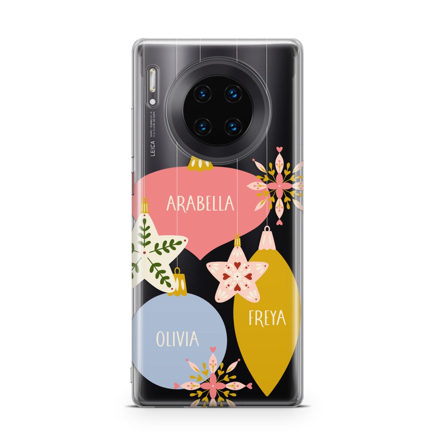 Personalised Christmas Bauble Huawei Mate 30 Pro Phone Case