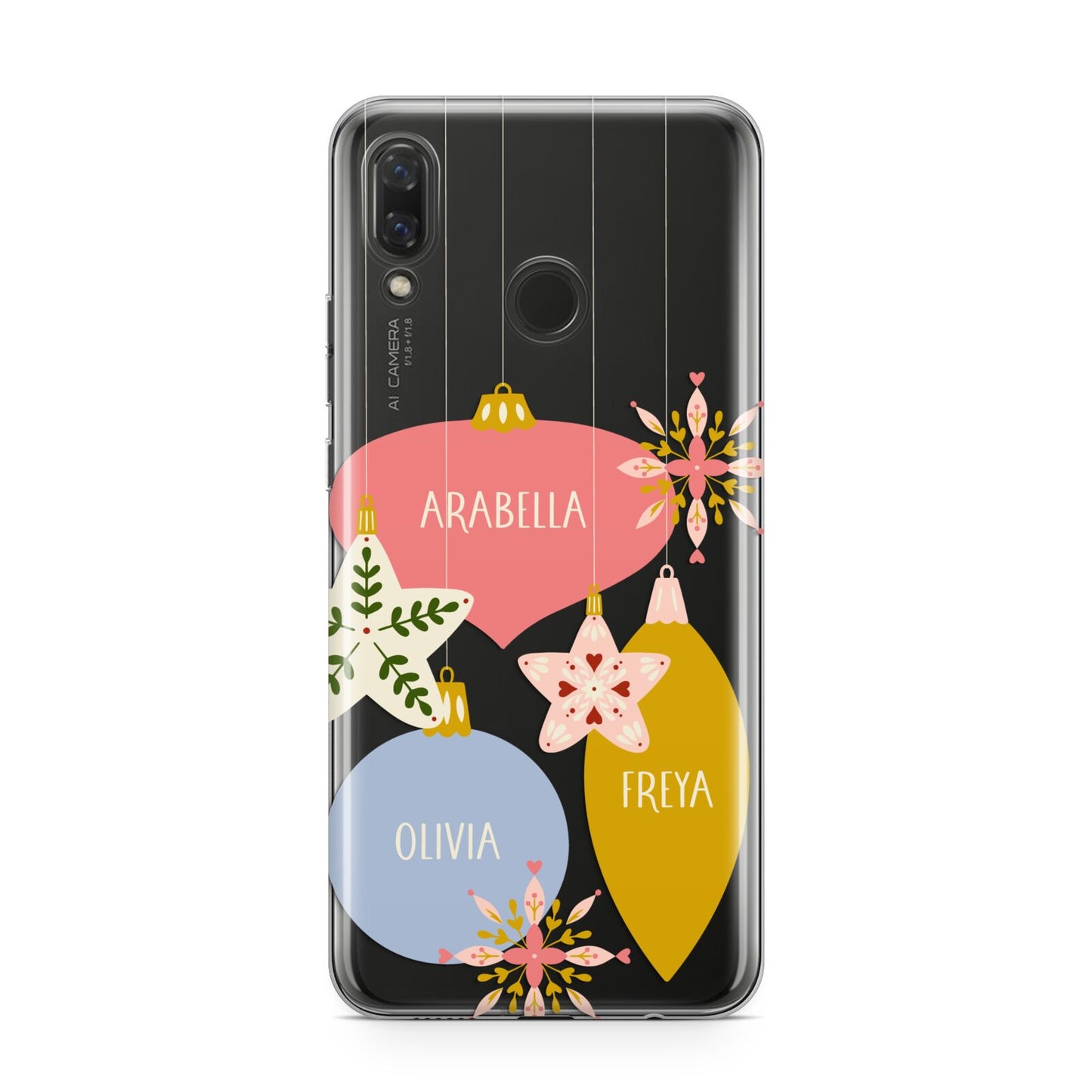 Personalised Christmas Bauble Huawei Nova 3 Phone Case