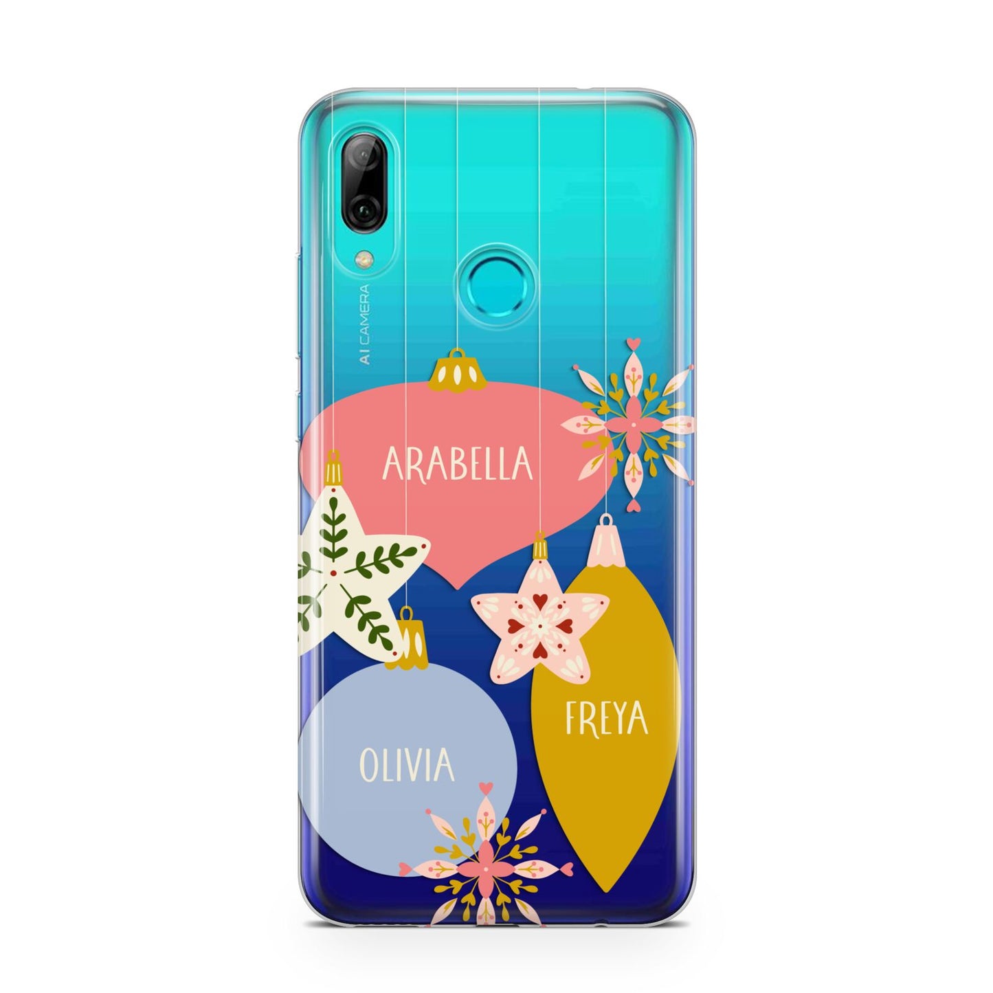 Personalised Christmas Bauble Huawei P Smart 2019 Case