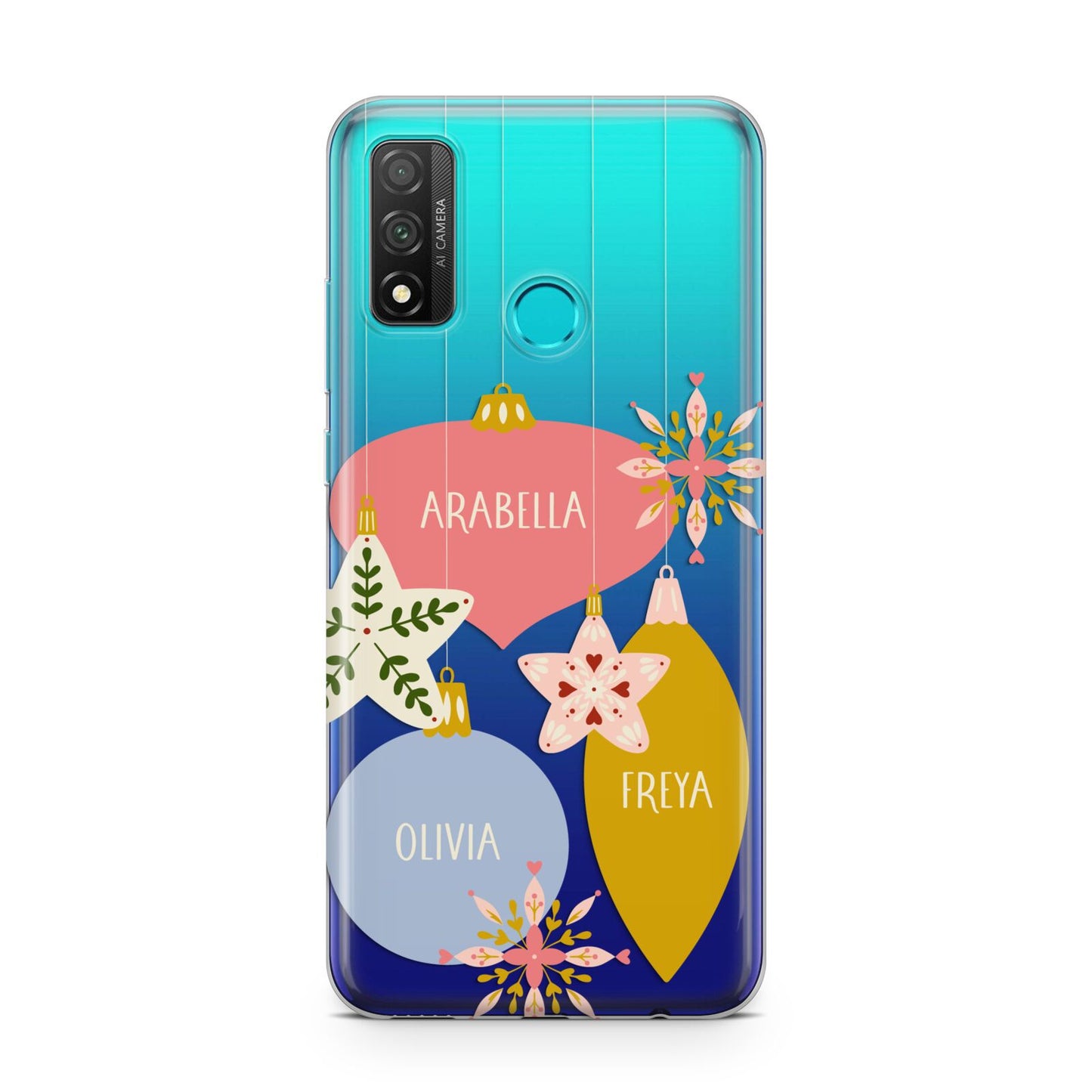 Personalised Christmas Bauble Huawei P Smart 2020