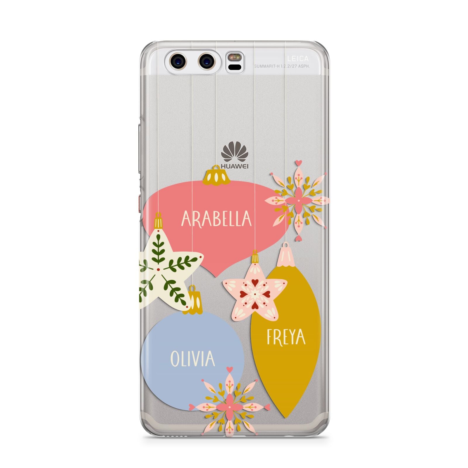 Personalised Christmas Bauble Huawei P10 Phone Case