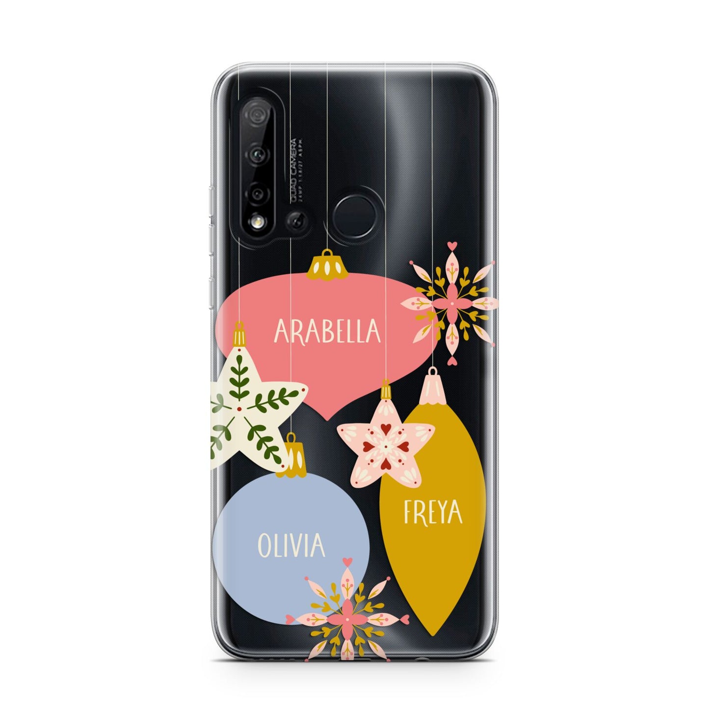 Personalised Christmas Bauble Huawei P20 Lite 5G Phone Case