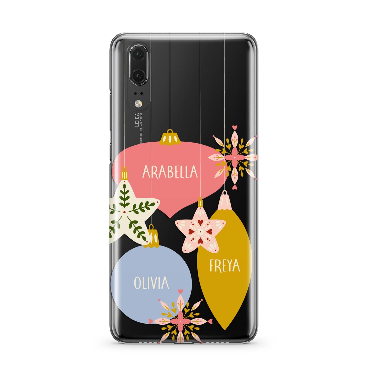 Personalised Christmas Bauble Huawei P20 Phone Case