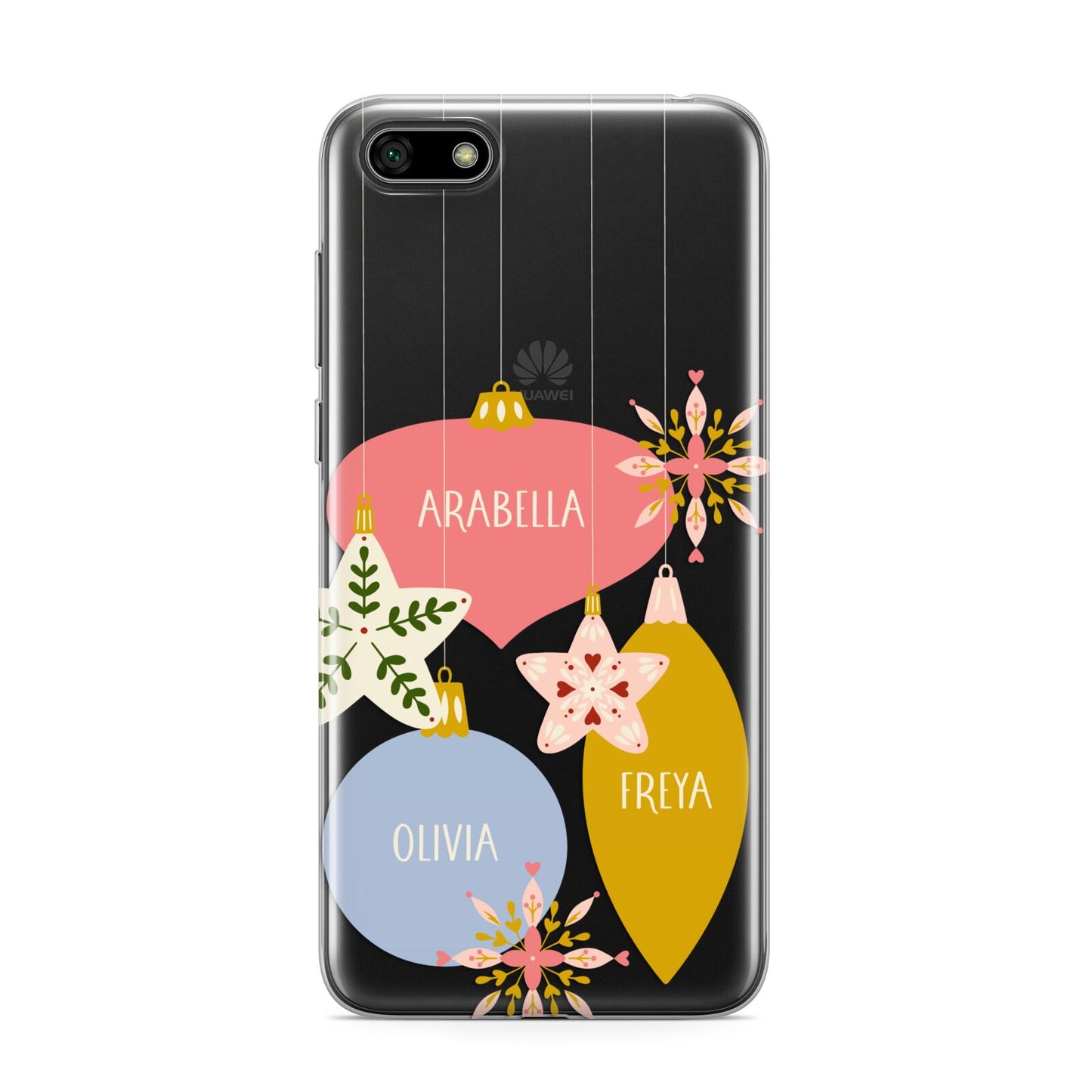 Personalised Christmas Bauble Huawei Y5 Prime 2018 Phone Case