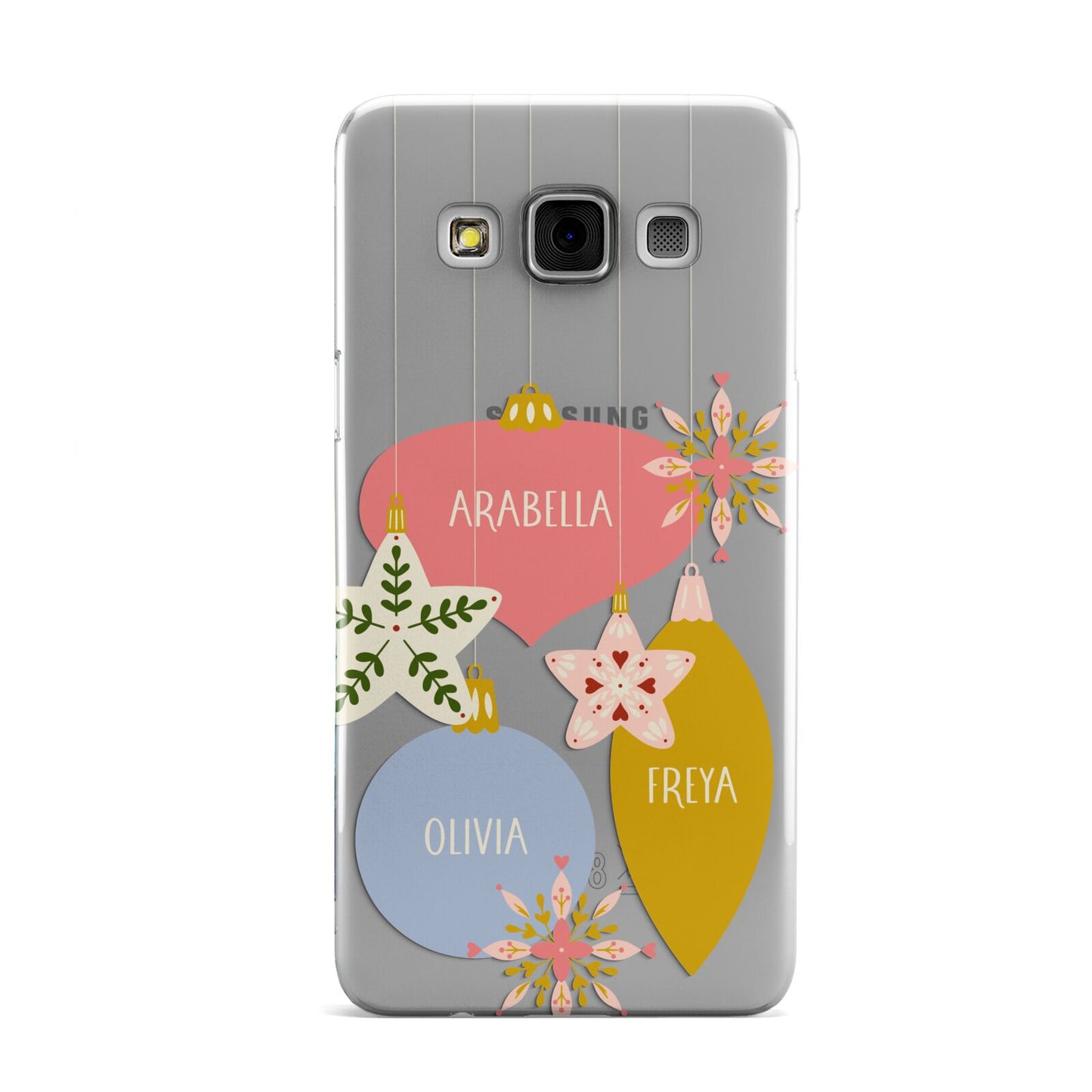 Personalised Christmas Bauble Samsung Galaxy A3 Case