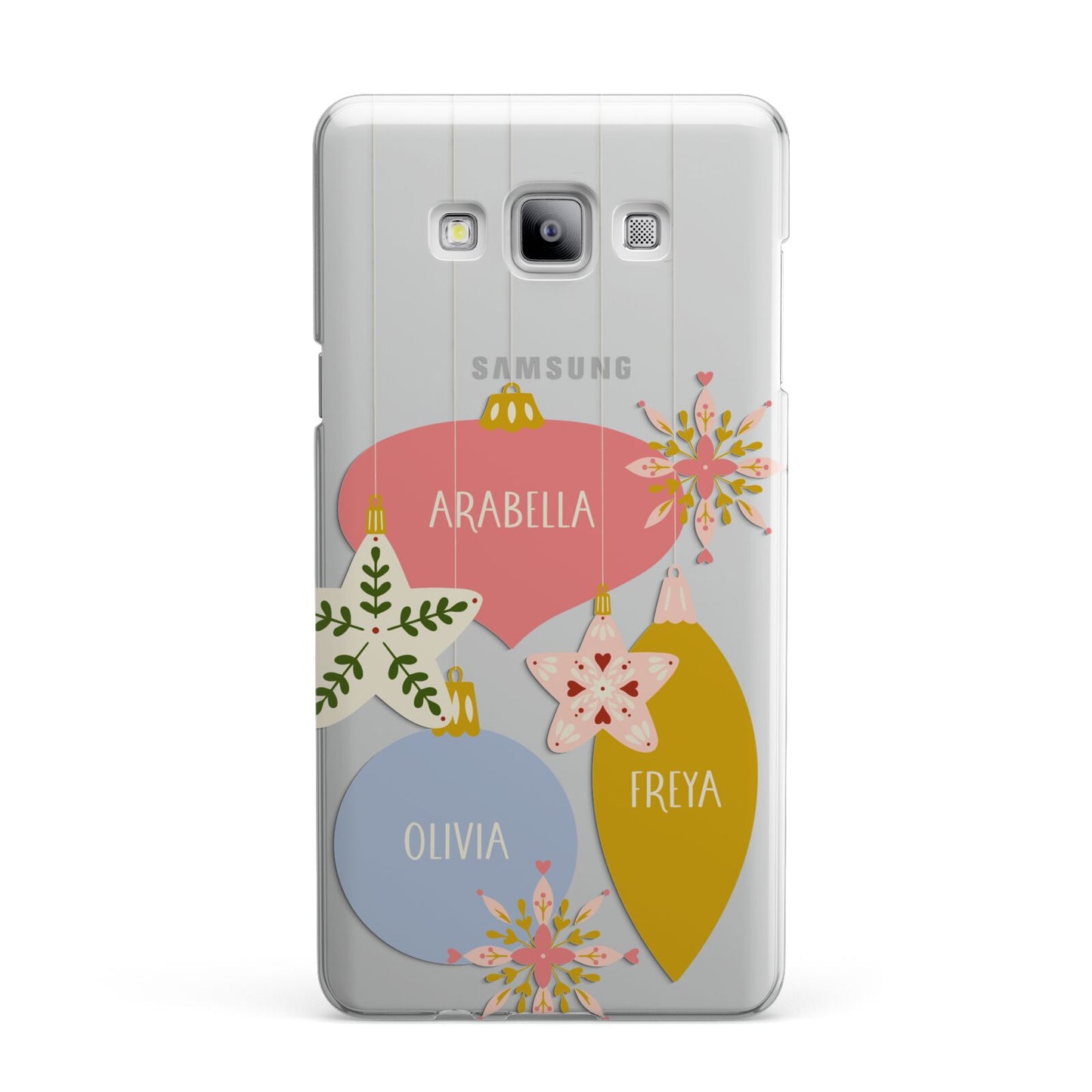 Personalised Christmas Bauble Samsung Galaxy A7 2015 Case