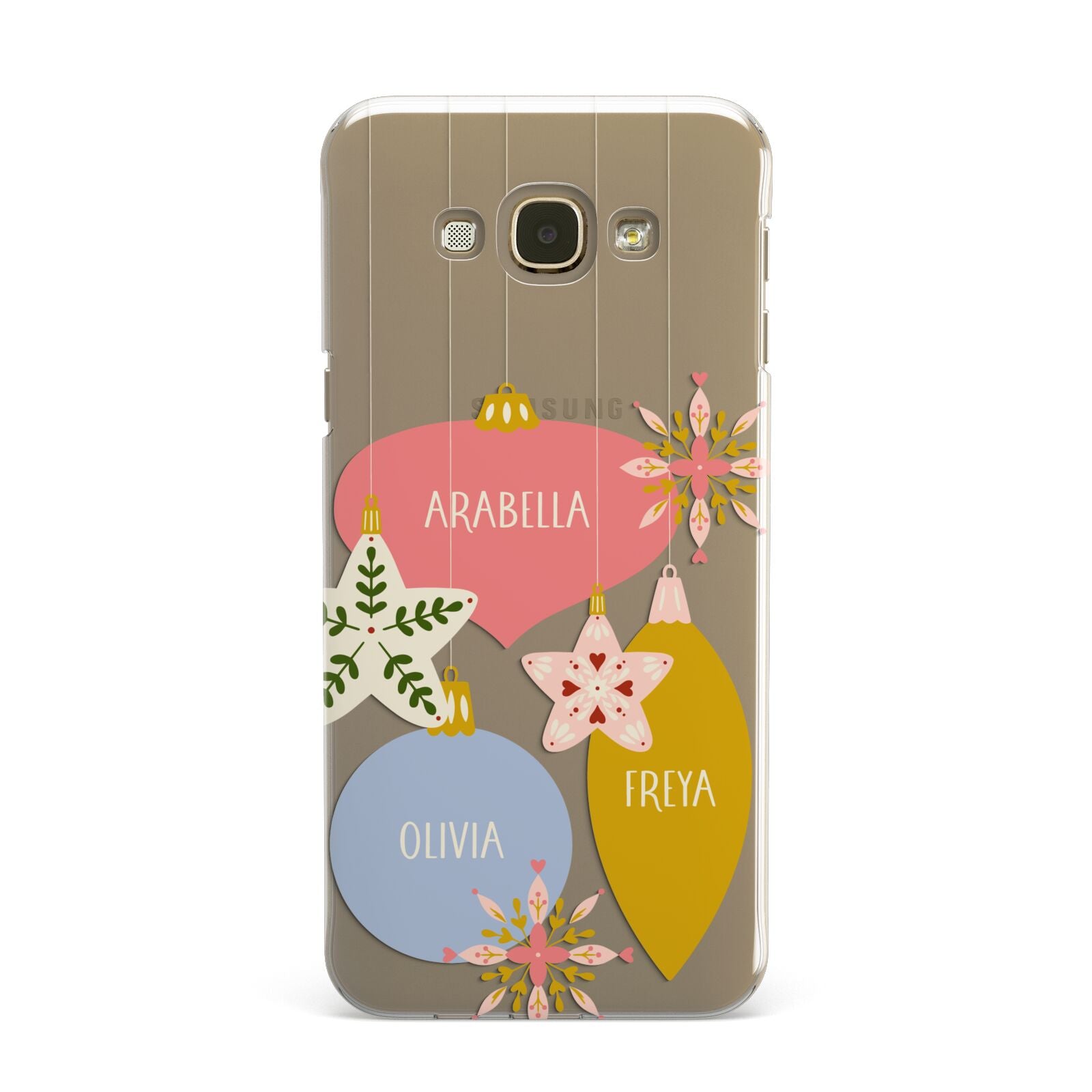 Personalised Christmas Bauble Samsung Galaxy A8 Case