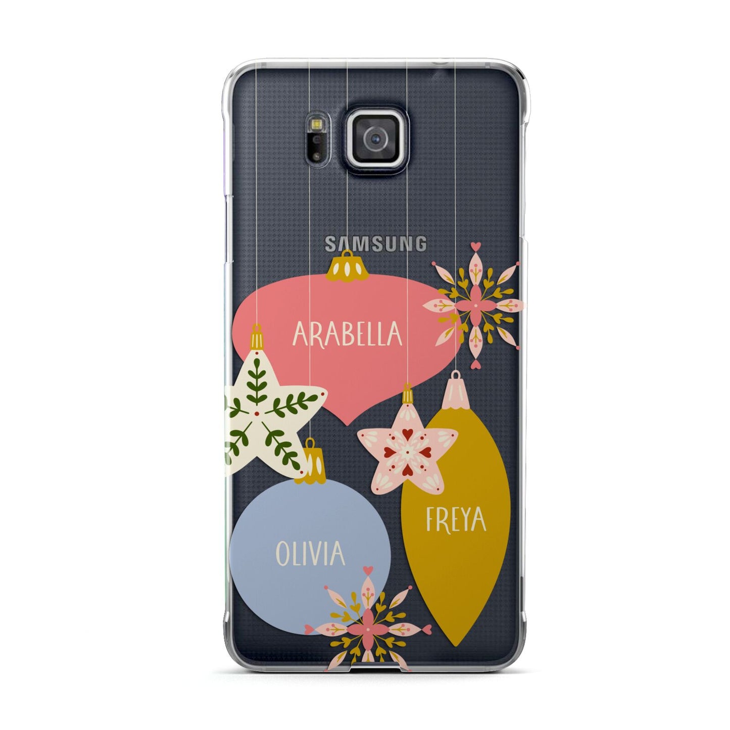 Personalised Christmas Bauble Samsung Galaxy Alpha Case