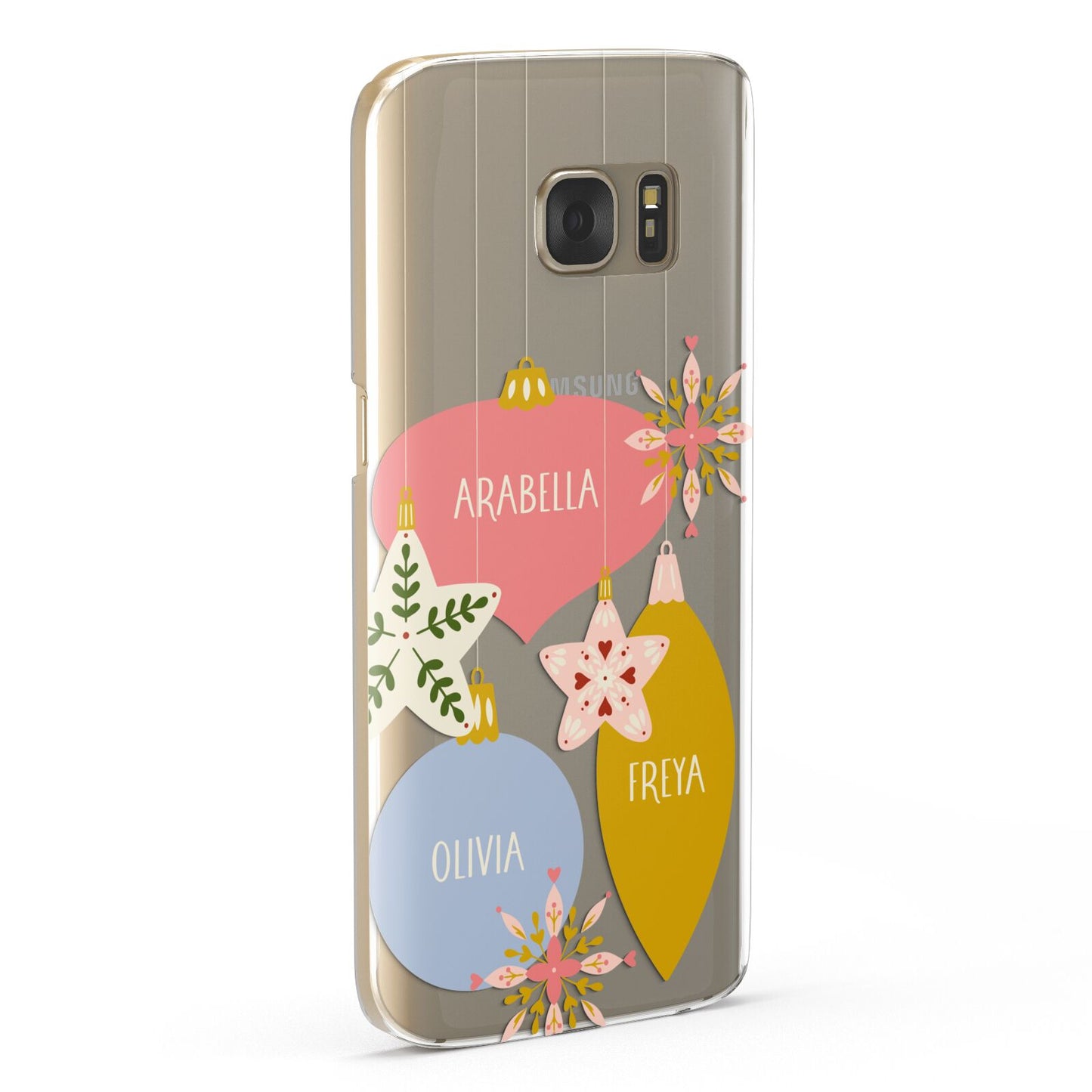 Personalised Christmas Bauble Samsung Galaxy Case Fourty Five Degrees